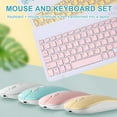 thumbnail image 1 of Jacenvly 2024 New Keyboard And Mouse 10 Inch Wireless Keyboard Set Candy Color Keyboard And Mouse For Laptop Pc White, 1 of 6