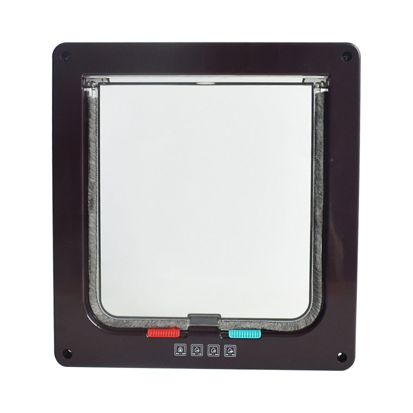 Jacenvly 2024 New Pet Essentials 5 Colors Door Hond Door Small Pet Dog