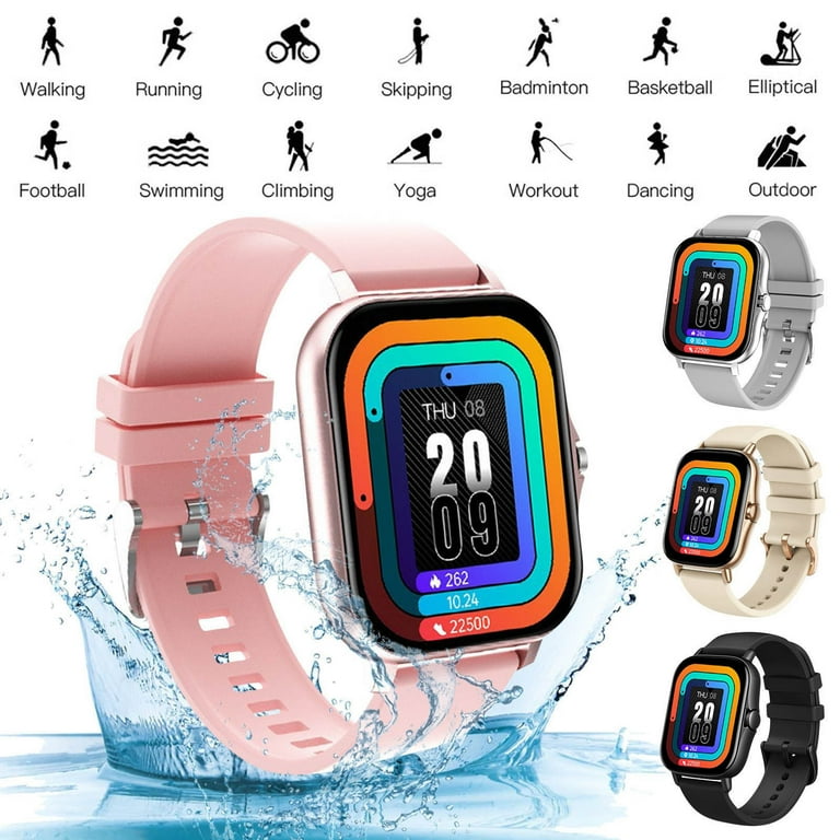 Jacenvly 2024 New Smart Watch Clearance Smartwatch Bluetooth Talk Motion Meter Step Bluetooth Call Listen To Music Smartwatch Waterproof Watch
