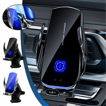 Jacenvly 2024 New Wireless Car Charger Mount,Auto Clamping Phone Holder for Car,New Upgraded Model,15W Wireless Charging for Android and Ios Easter Decor