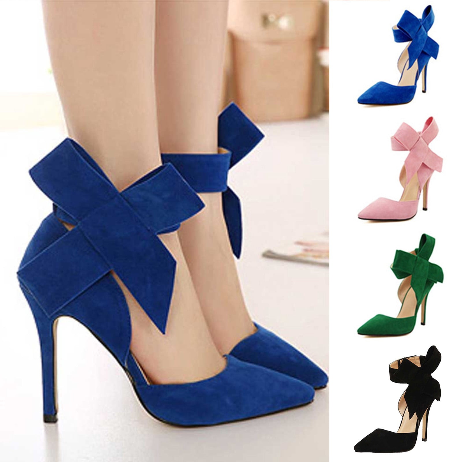 Jacenvly 2024 New Women's Shoes Summer Stilettos Super High Heels ...