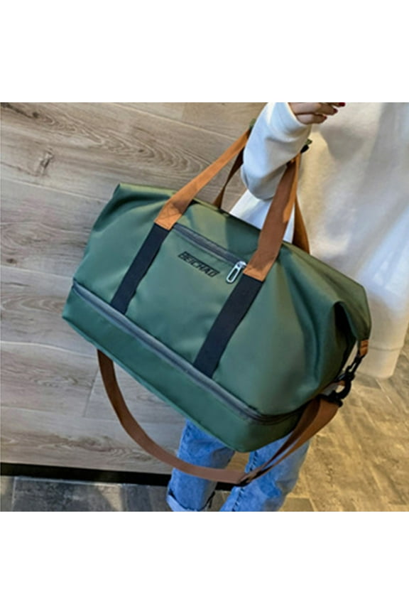 Backpack Laptop Gym Bag Women Men Duffel Bag Sports Gyms Water Proof Dufflebag with Shoe Wet Clothes Compartments Lightweight Carryon Gymbag