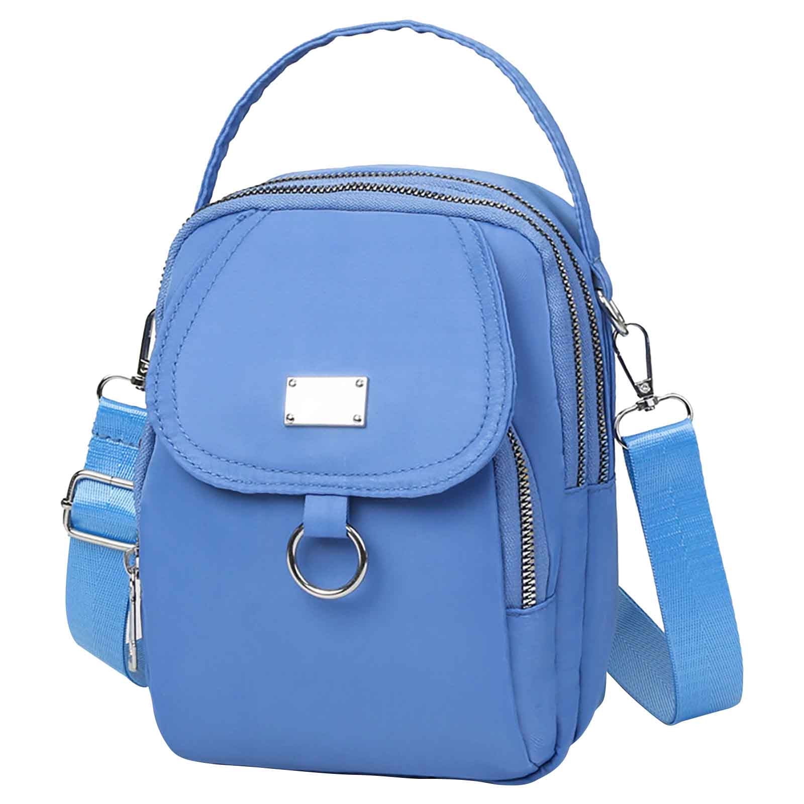 Borsa A Tracolla Per Cellulare Donna – Nylon Impermeabile, 3 Strati, Tracolla Regolabile – Per Smartphone Fino A 6,7 Pollici - 6