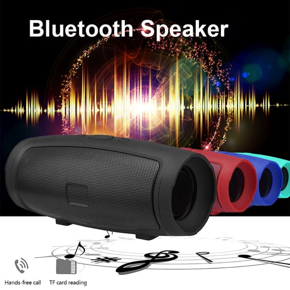 Jacenvly Bluetooth Audio Amplifier Indoor, Outdoor Hd Sound Quality Music Wireless Column, Black