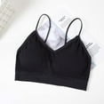 thumbnail image 1 of Jacenvly Bralettes for Women Lace Solid Soft Comfortable Plus Size Bras Women'S Oversized Lace with Shoulder Straps and No Steel Straps and Breathable Underwear Daily Bra Black, 1 of 6