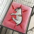thumbnail image 1 of Jacenvly Christmas Cushions for Sofa Dog Bed Orthopedic Crate Foam Dog Bed Machine Washable Available On Both Sides Waterproof Dog Mattress Nonskid Bottom Comfy Pet Bed Mat Christmas Decor, 1 of 9