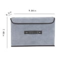 thumbnail image 1 of Jacenvly Christmas Decor Foldable Storage Box with Lid 2Pcs (Large + Small) Fabric Storage Box with Lid Closet Storage Box Room Organization Office Storage Toy Storage, 1 of 5