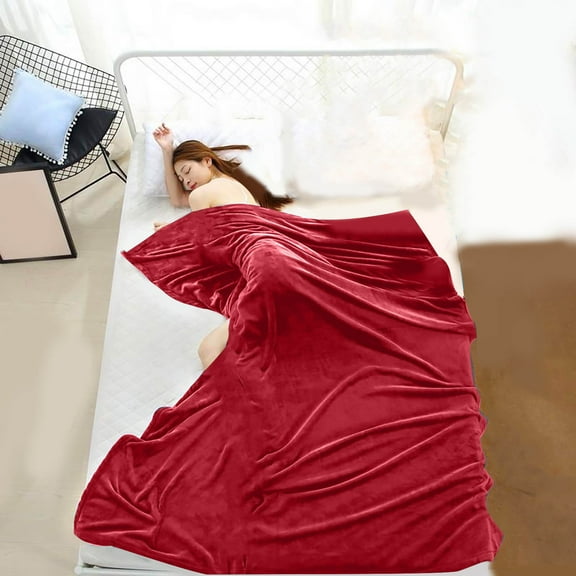 Jacenvly Christmas Decorations Indoor Soft Microfiber Flannel Blankets for Couch Bed Sofa Ultra Warm for All Seasons Room Decor