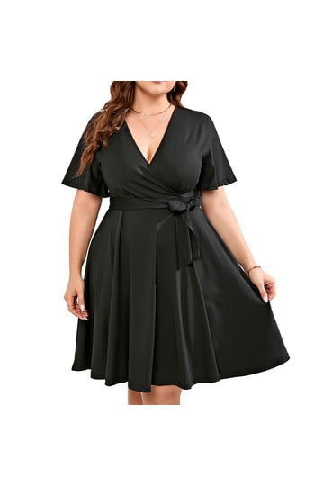 Plus Size Xmas Dress