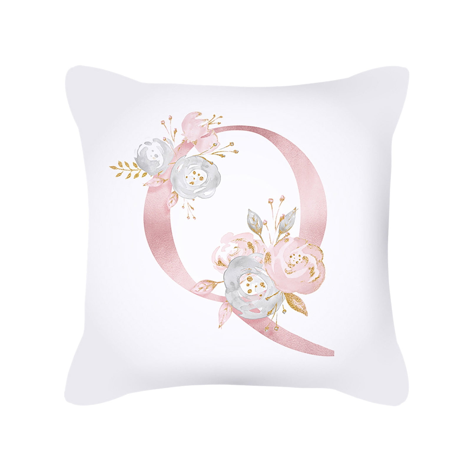 Jacenvly Christmas Pillows Clearance Letter Pattern Case Sofa Car