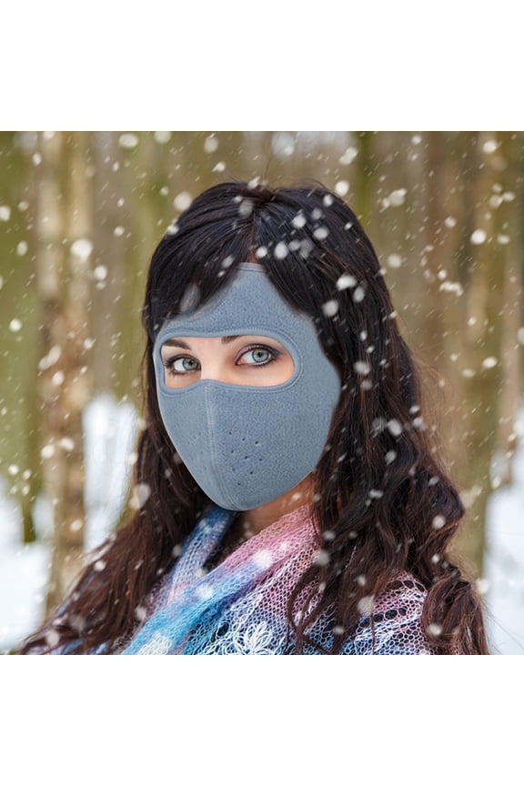 Christmas Table Decorations Winter Masks for Warmth Thickened Neck and Ear Protection Men'S and Women'S Winter Wind and Cold Flocking Full Face Masks