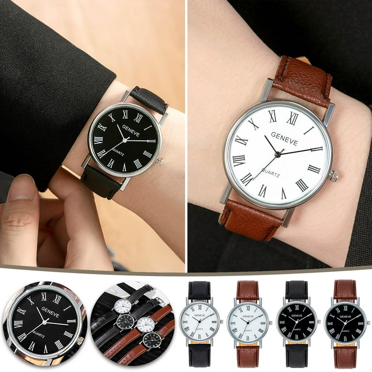Jacenvly Clearance 2024 New Gentleman Luxury Watch Fashion Belt Watch Belt  Watch Cool