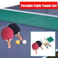 thumbnail image 1 of Jacenvly Clearance 2024 New Indoor Games Sport Portable Table Tennis Bracket Ping-Pong Net Kit, 1 of 6