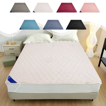 Jacenvly Fall Decor Outdoor Water Proof Mattress Protector Quilted Fitted Dusting Proof Mattress Pad Cover for Cozy Sleep Soft and Breathable Bed Mattress Cover Halloween Decor