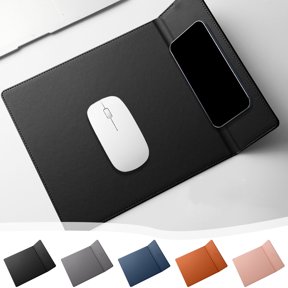 Jacenvly Fall Decorations for Home 15W Fast Charging Office Small Computer Folding Mouse Pad Multifunction Wireless Charging Stand Mouse Pad Wall Decor