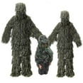 thumbnail image 1 of Jacenvly Garland Christmas Decorations 5 in 1 Ghillie Suit 3D Camouflage Hunting Apparel Including Jacket Pants Hood Carry Bag, 1 of 5