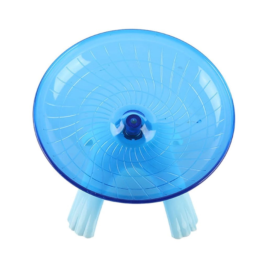 Jacenvly Hamster Wheel Hamster Flying Saucer Silent Exercise Wheel Running Wheel for Dwarf