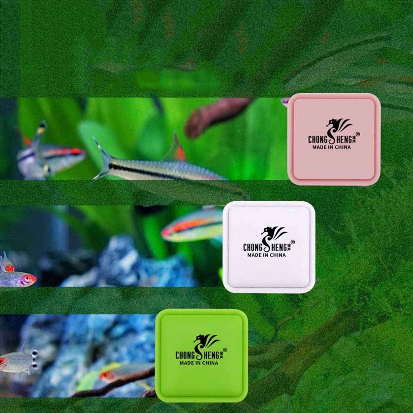 Jacenvly Home Decor the Ultimate Mini Double-Sided Magnetic Fish Tank ...