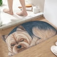 thumbnail image 1 of Jacenvly Kitchen Rugs and Mats 3D Cute Pet Dog Themed Carpet Welcome Floor Doormat Non Slip Floor Mat Holiday Funny Novelty Door Mats Indoor Outdoor Decor Christmas Gifts, 1 of 8