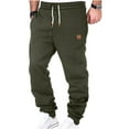 thumbnail image 1 of Jacenvly Men'S Pants Sale Long Harem Pants Elastic Waisted Drawstring Pocket Plain Trousers for Men Fashion Joggers Sports Pants - Cotton Pants Trousers Pants, 1 of 7