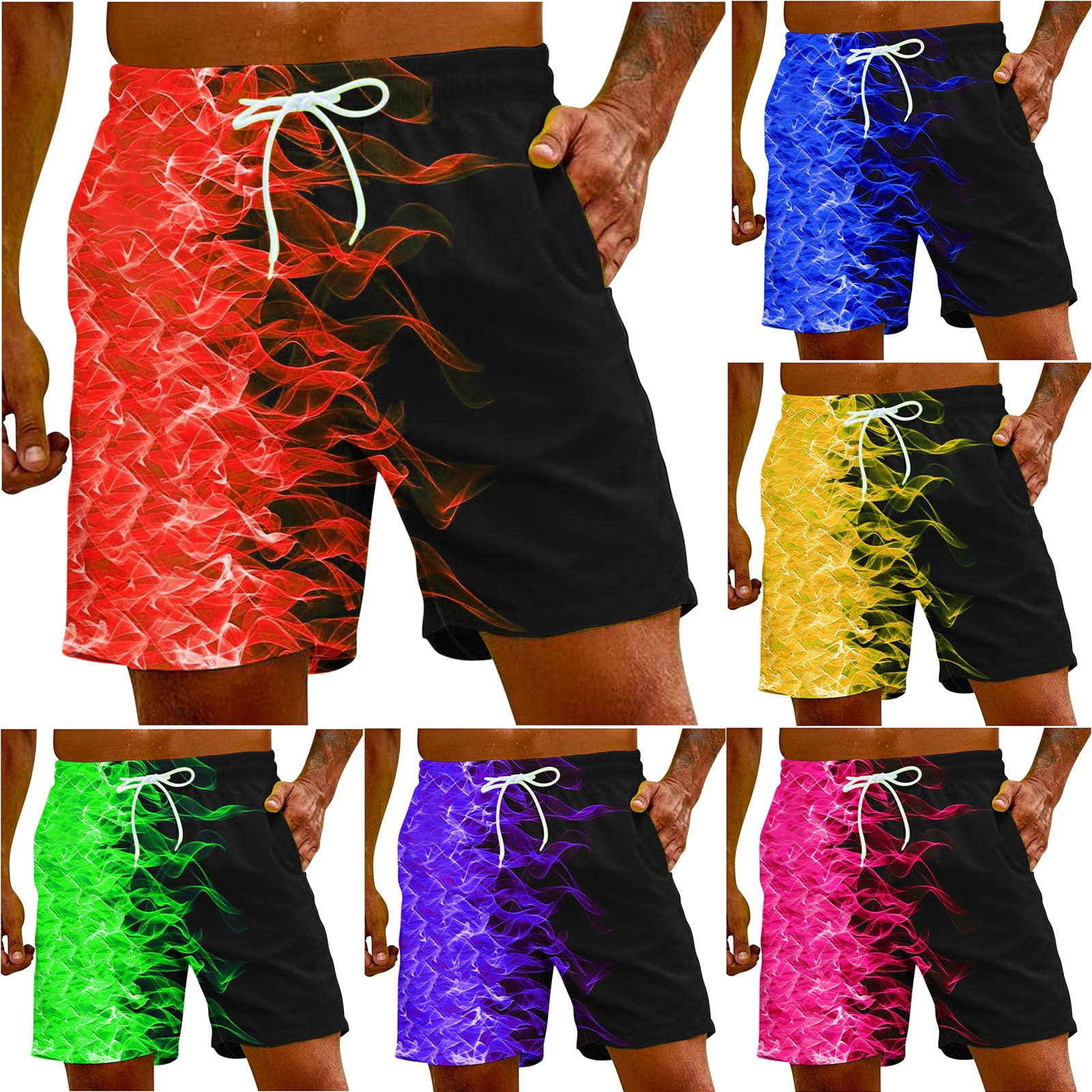 Freshvent Men's Mane Crew Graphic Board Shorts main image 0