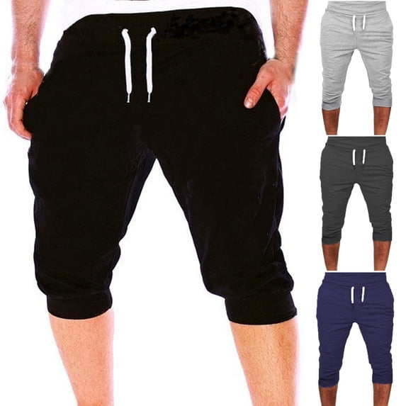 Jacenvly Mens Swim Trunks Solid Fashion Beach Pants for Men Drawstring Comfortable Summer Men Gym Workout Jogging Middle Pants Fit Elastic Casual Sportswear Gray