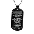 thumbnail image 1 of Jacenvly Mother's Day Stainless Steel Jewelry For My Son'S Military Necklace Stainless Steel Lettering Gift Mother's Day Decoration Mother's Day Gifts For Wome/Men, 1 of 5
