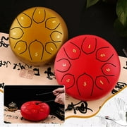 Jacenvly Mother's Day Clearance Steel Tongue Drum Kit Steel Tongue Drum Color Hollow Drum Percussion Mother's Day Gifts For Wome/Men/Mom/Girls/Kids/Teens