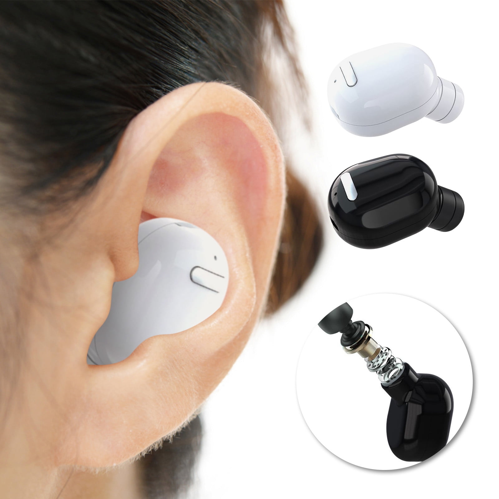 Jacenvly Mother's Day Clearance Wireless Bluetooth Headset 5.0 Ultra