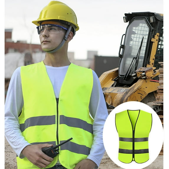 Jacenvly Mother's Day High Visibility Running Reflective Vest Security Equipment Night Work Tops Mother's Day Decoration Mother's Day Gifts For Wome/Men