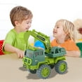 thumbnail image 1 of Jacenvly New Bath Toys Children's Puzzle Toy Large Simulation Engineering Vehicle Excavator Inertias Sliding Toy Vehicle Drop Resistants Boy Gift Toys for 1 Year Old, 1 of 6