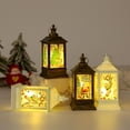 thumbnail image 1 of Jacenvly New Christmas Decorations Indoor Christmas Decoration Led Wind Lantern Christmas Night Light Christmas Gift Room Decor Party Supplies A, 1 of 3