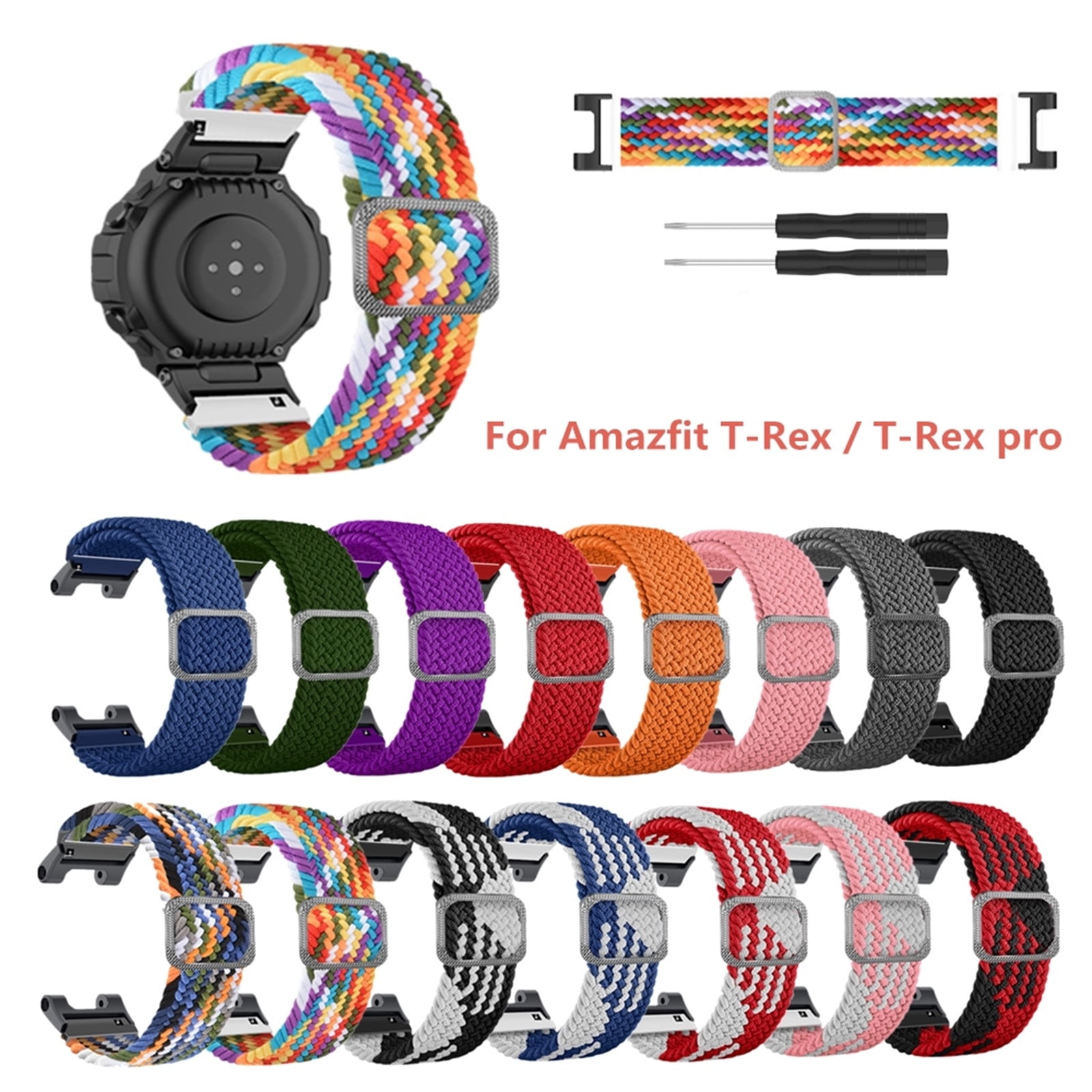 Jacenvly New Fathers Day Gifts For Aamazfit T-Rex/Por Sport Straps ...