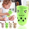 thumbnail image 1 of Jacenvly New Fathers Day Gifts Cute Super Cute Milk Tea Cup Plush Toy Pendant Creative Doll Doll Doll Catch Machine Small Doll Cat Litter Mat, 1 of 9