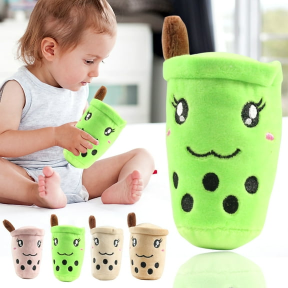 Jacenvly New Fathers Day Gifts Cute Super Cute Milk Tea Cup Plush Toy Pendant Creative Doll Doll Doll Catch Machine Small Doll Dog Beds For Large Dogs