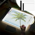 thumbnail image 1 of Jacenvly New Fathers Day Gifts Portable A4/A5 Tracing Led Copy Board Light Box Slim Light Pad Usb Power Copy Drawing Board Tracing Light Board For Artists Designing Animation Sketching, 1 of 10