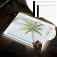 thumbnail image 1 of Jacenvly New Fathers Day Gifts Portable A4/A5 Tracing Led Copy Board Light Box Slim Light Pad Usb Power Copy Drawing Board Tracing Light Board For Artists Designing Animation Sketching, 1 of 8