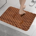 thumbnail image 1 of Jacenvly New Kitchen Mats for Floor Bathroom Floor Mats Bathroom Doorway Absorbent Carpet Toilet Non-Slip Foot Mats Door Mats Entry Washroom Mats Home Decor 19.68×31.49In, 1 of 7