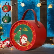 Jacenvly New Nightmare Before christmas Apples Box Gift Box Christmas Eve Fruit Packaging Box Storage Gift Bag Bathroom Decor Christmas Gifts