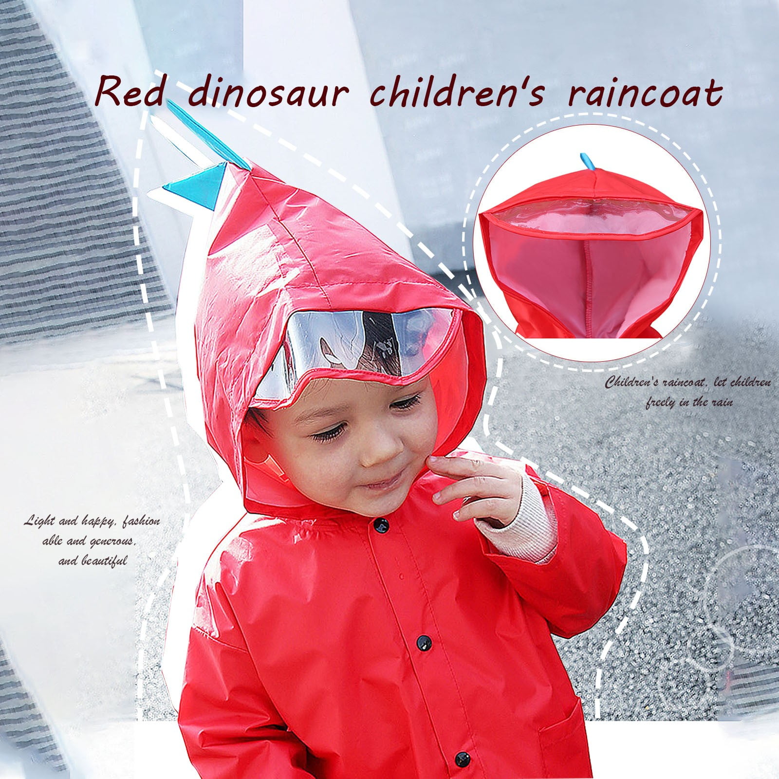 kids rainsuit (two prints available) – beo Images... Jacenvly New Rain Jackets for Kids Cute Dinosaur Polyester Baby ...