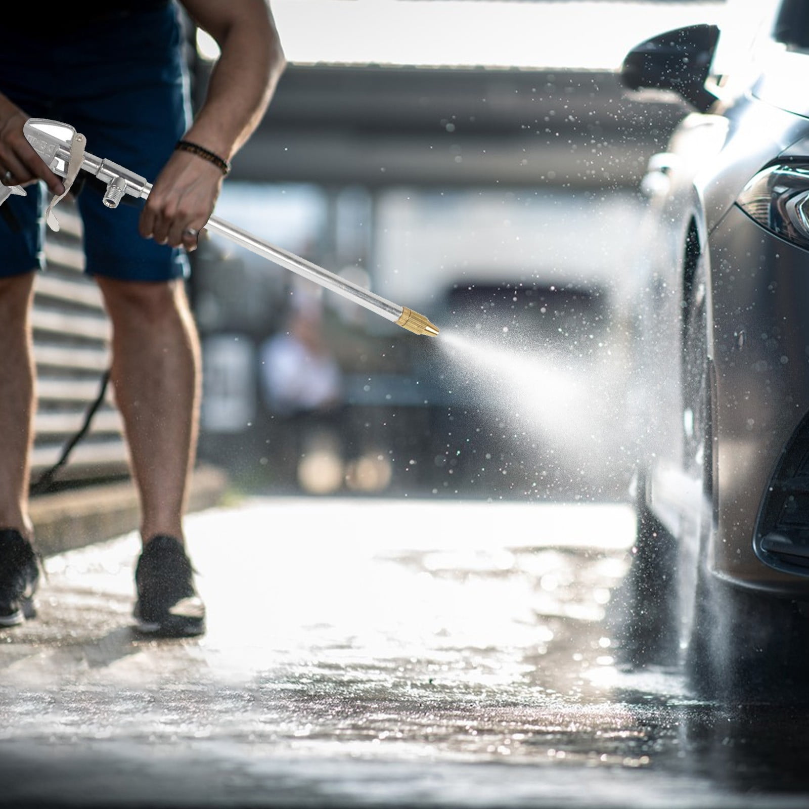 12V 72W Portable Pressure Washer Kit - Versatile and Powerful Car