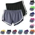 thumbnail image 1 of Jacenvly New Summer Shorts for Women 2Pcwomen Casual Summer Sports Shorts Workout Yoga Shorts Active Shorts Soft Satiny Elastic High Waistleisure Womens Yoga Shorts Yellow, 1 of 4