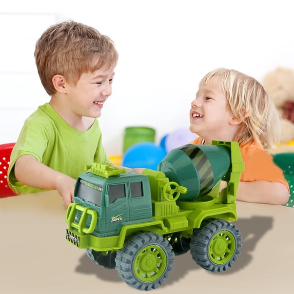 Jacenvly New Toys Under $5 Children's Puzzle Toy Large Simulation Engineering Vehicle Blenders Sliding Inertias Sliding Toy Vehicle Drop Resistants Boy Gift Toys for Ages 8-13