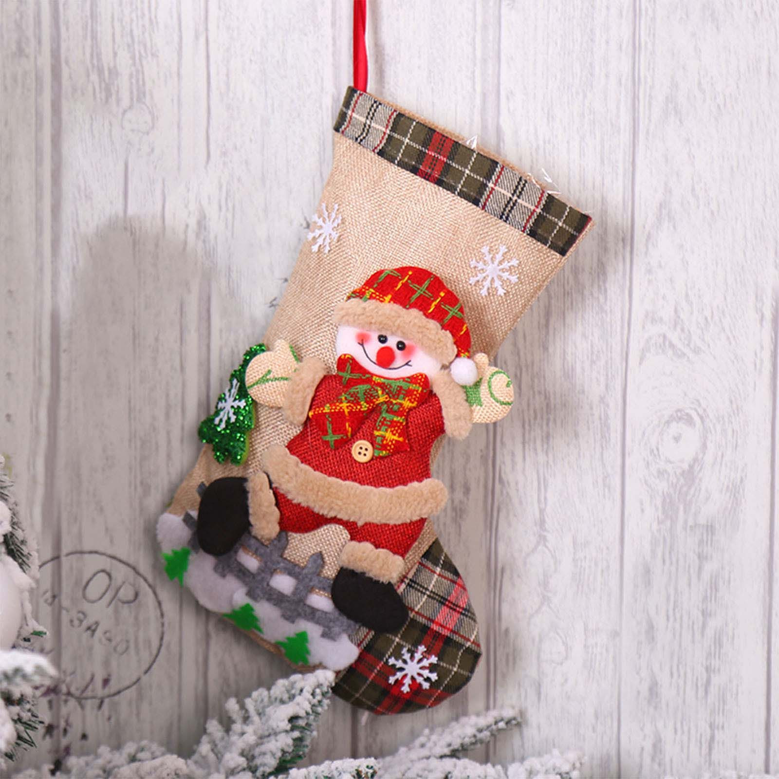 Jacenvly Outdoor Christmas Decorations Clearance Christmas Stockings