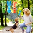 thumbnail image 1 of Jacenvly Pet Health And Wellness Products Pet Dog Toys Dogs Cute Rabbit Dogs Voice Products Molar Toys Orange, 1 of 5