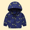 thumbnail image 1 of Jacenvly Rain Jacket Girls/Boys Clearance Waterproof Windproof with Hood Pocket Winter Coats for Kids Boys/Girls Lightweight Warm Comfortable Cute Coats Outdoor Activity Jacket, 1 of 4