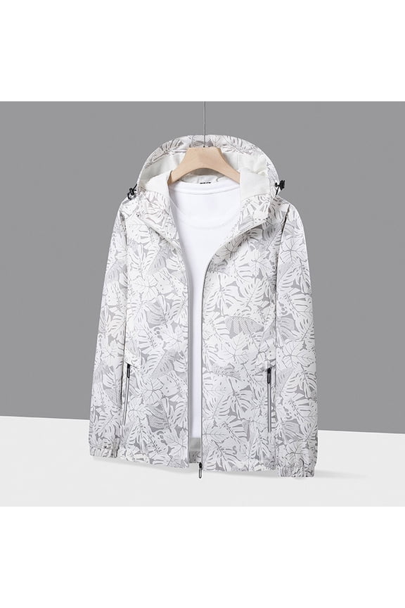 Rain Jacket Women/Men Waterproof Windproof Drawstring Hooded Zip Pocket Men/Womens Winter Coats Lightweight Warm Fashionable Casual Coats Hiking Mountain Ski Outdoor Sports Jacket