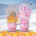 thumbnail image 1 of Jacenvly Rechargeable Heated Gloves Kids Ski Snow Gloves Winter Cold Weather Windproof Warm Snowboard Sport Mittens for Boys Girls, 1 of 5