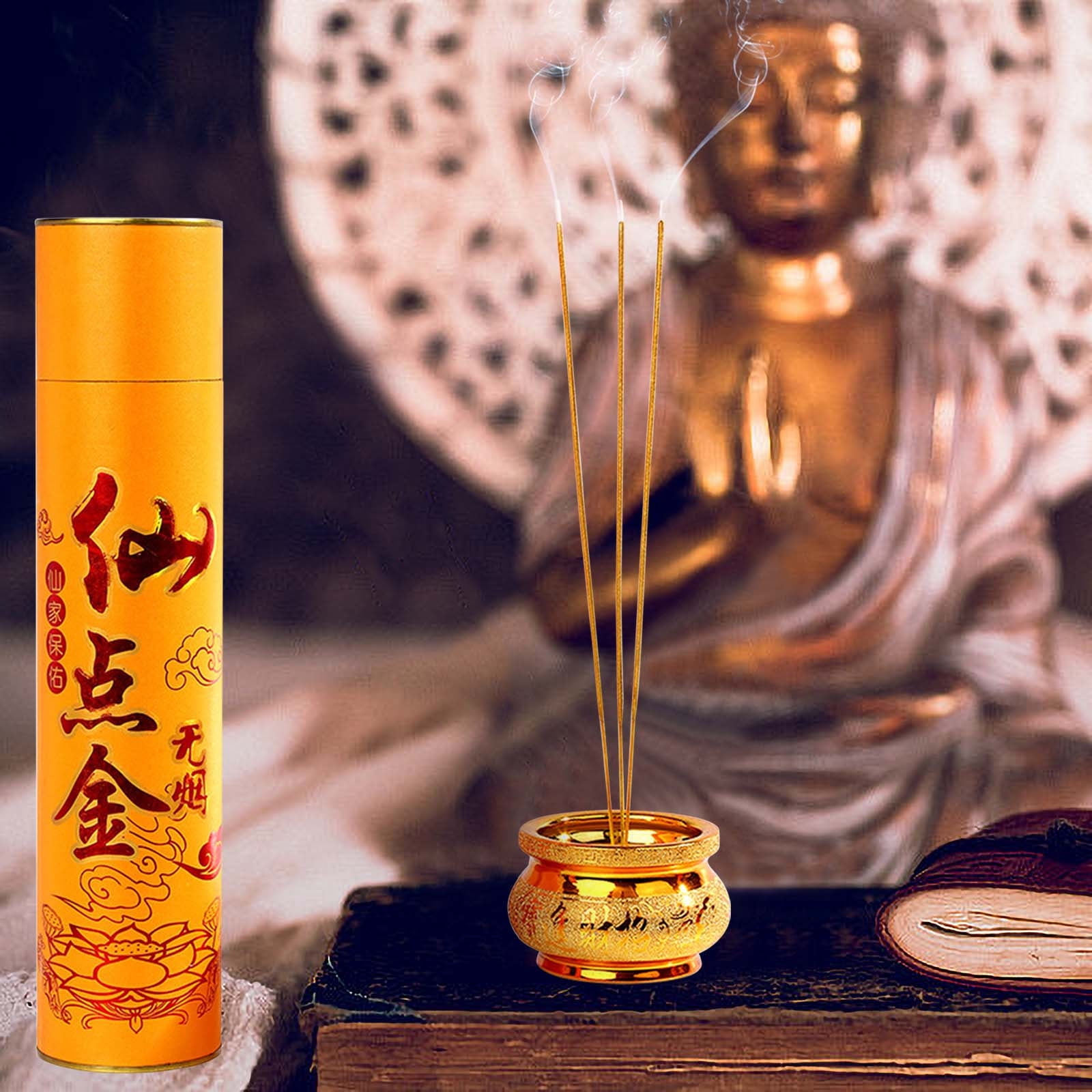 Jacenvly Responsive Incense Roll Money Incense Household Buddha ...