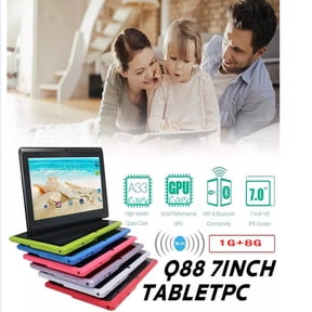 Jacenvly Tablets For Adults In Electronics New 7Inch Android 4.4 Duad Core Tablet Pc 1Gb + 8Gb Dual Camera Wifi Bluetoot Colourful